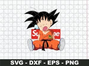Son Goku Supreme SVG