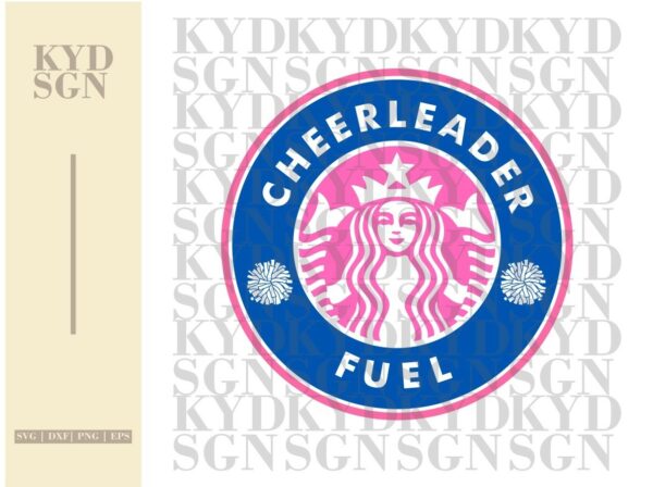 Starbucks Cheer Leader Fuel SVG