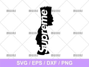 Supreme Simpson SVG