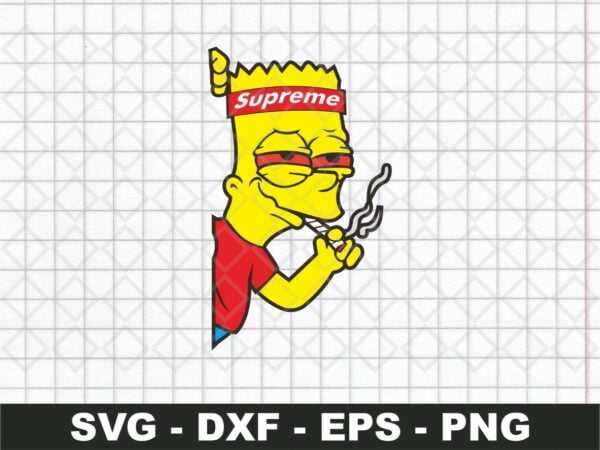 The Simpsons Supreme SVG
