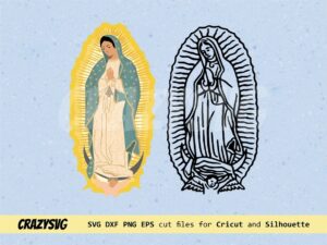Virgen De Guadalupe SVG