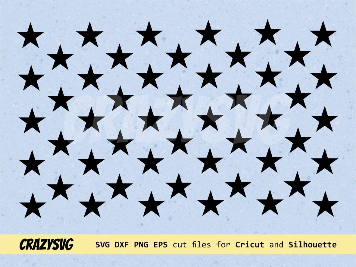 50 Stars United States SVG | Vectorency