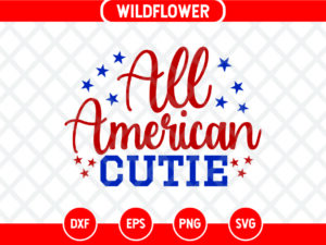 All American Cutie SVG
