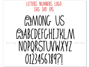 Among Us Font 4 2 Vectorency Today's Deals
