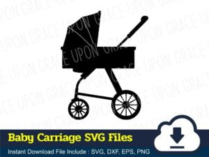 Baby Carriage SVG Files