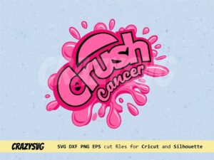Crush Cancer SVG