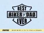Harley Davidson Best Biker Dad Ever