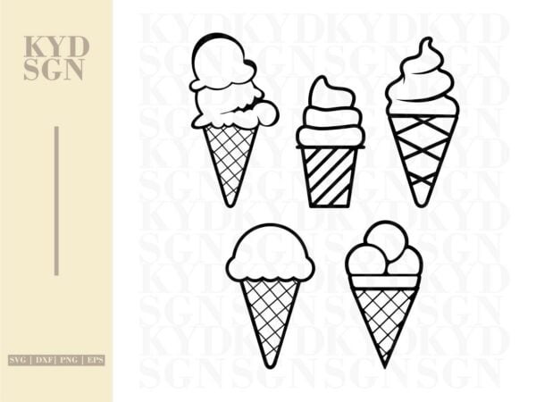 Ice Cream Quote SVG