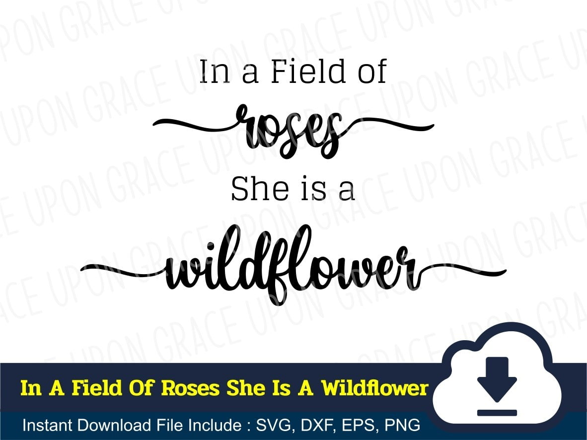 Free Free 222 She&#039;s A Wildflower Svg SVG PNG EPS DXF File