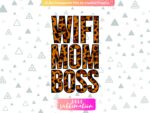 Leopard Wife Mom Boss Sublimation