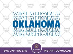 Oklahoma Mirror Style SVG
