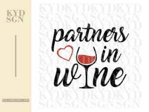 Partners in Wine SVG