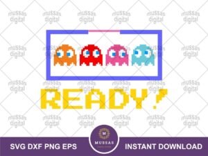 Ready Pac-man PNG Pacman SVG