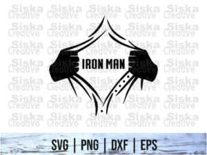 Rip Tear Shirt Superhero Iron Man