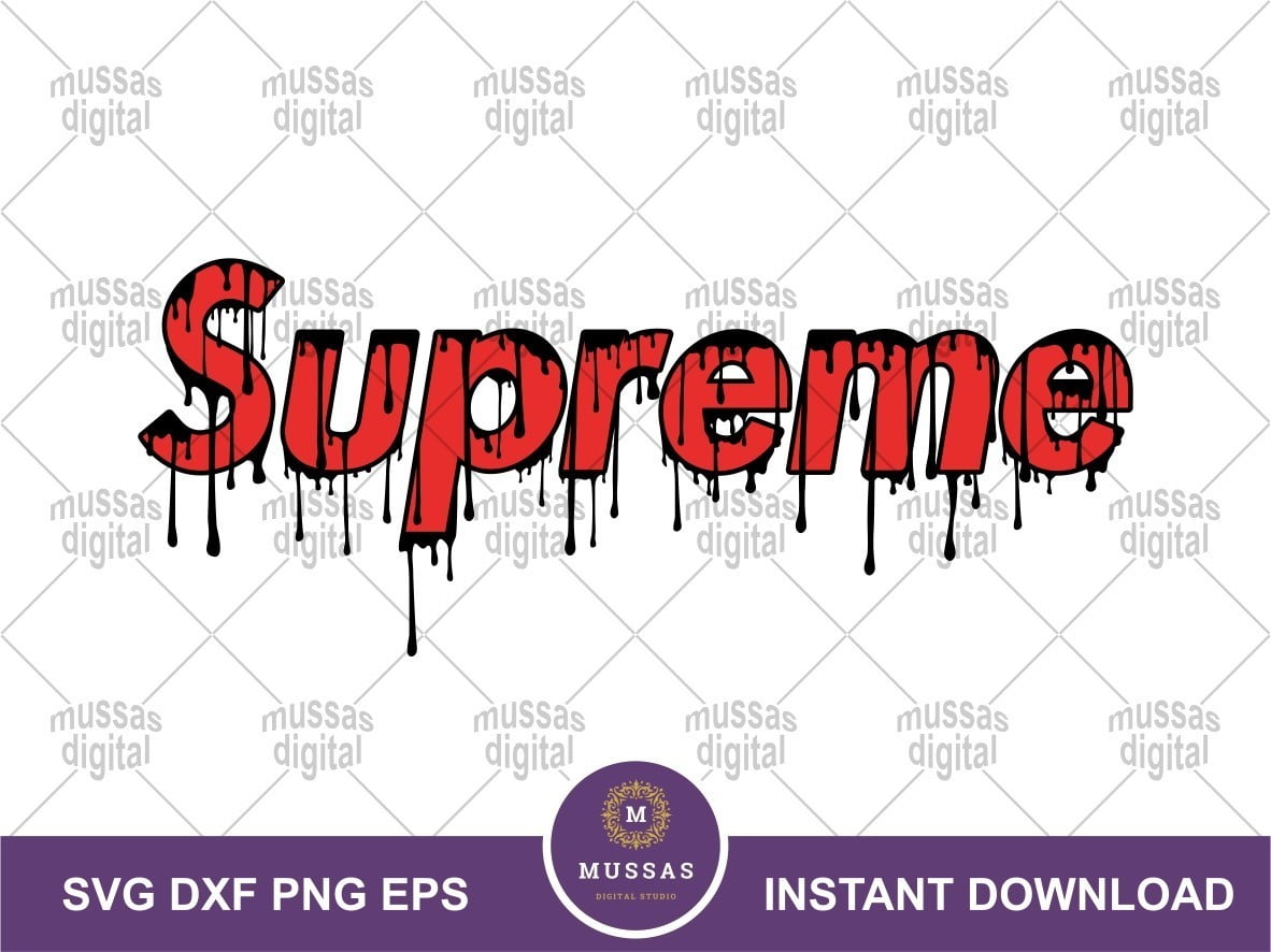 Supreme Logo SVG, Supreme PNG, LV Supreme Logo, Supreme Symb