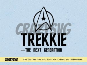 Trekkie The Next Generation Star Trek Cut File