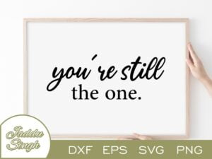 You're Still The One SVG