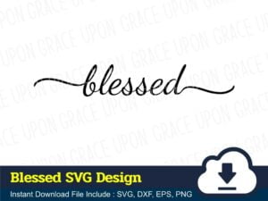 Blessed SVG