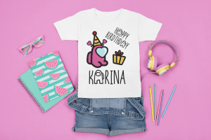 mockup-of-a-t-shirt-surrounded-by-girly-school-supplies-m1256