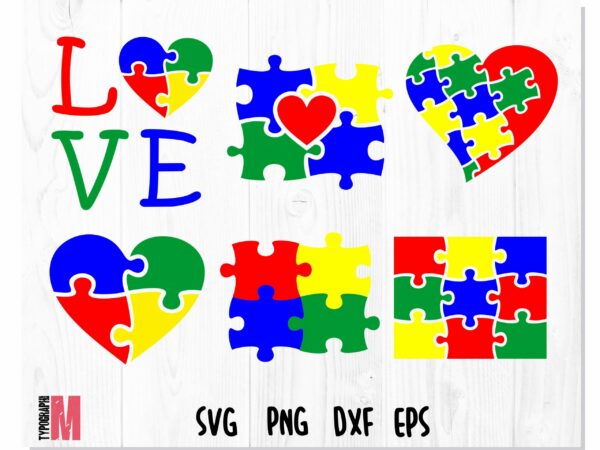 Autism Puzzle SVG bundle 1 scaled Vectorency AUTISM SVG BUNDLE, Autism Puzzle SVG bundle, Autism puzzle vector file, Autism puzzle heart SVG