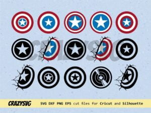 Captain America Shield SVG