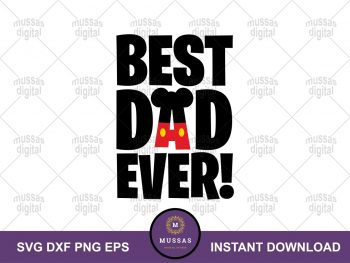 Free Disney Dad Svg SVG PNG EPS DXF File
