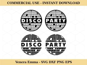 Disco Ball Party Vector