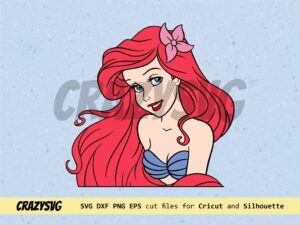 Little Mermaid SVG Cricut Layered
