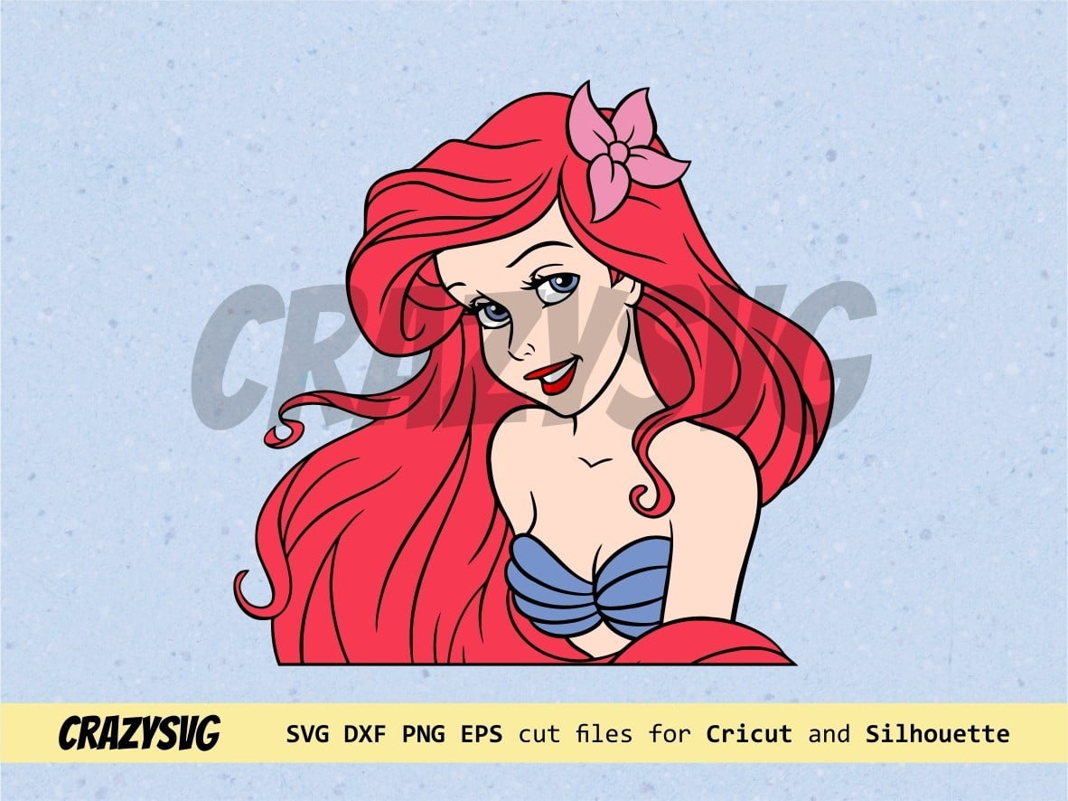Free Free 305 Ariel Mermaid Svg SVG PNG EPS DXF File