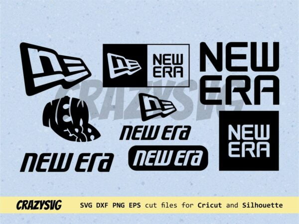 New Era Logo SVG Bundle Vector PNG