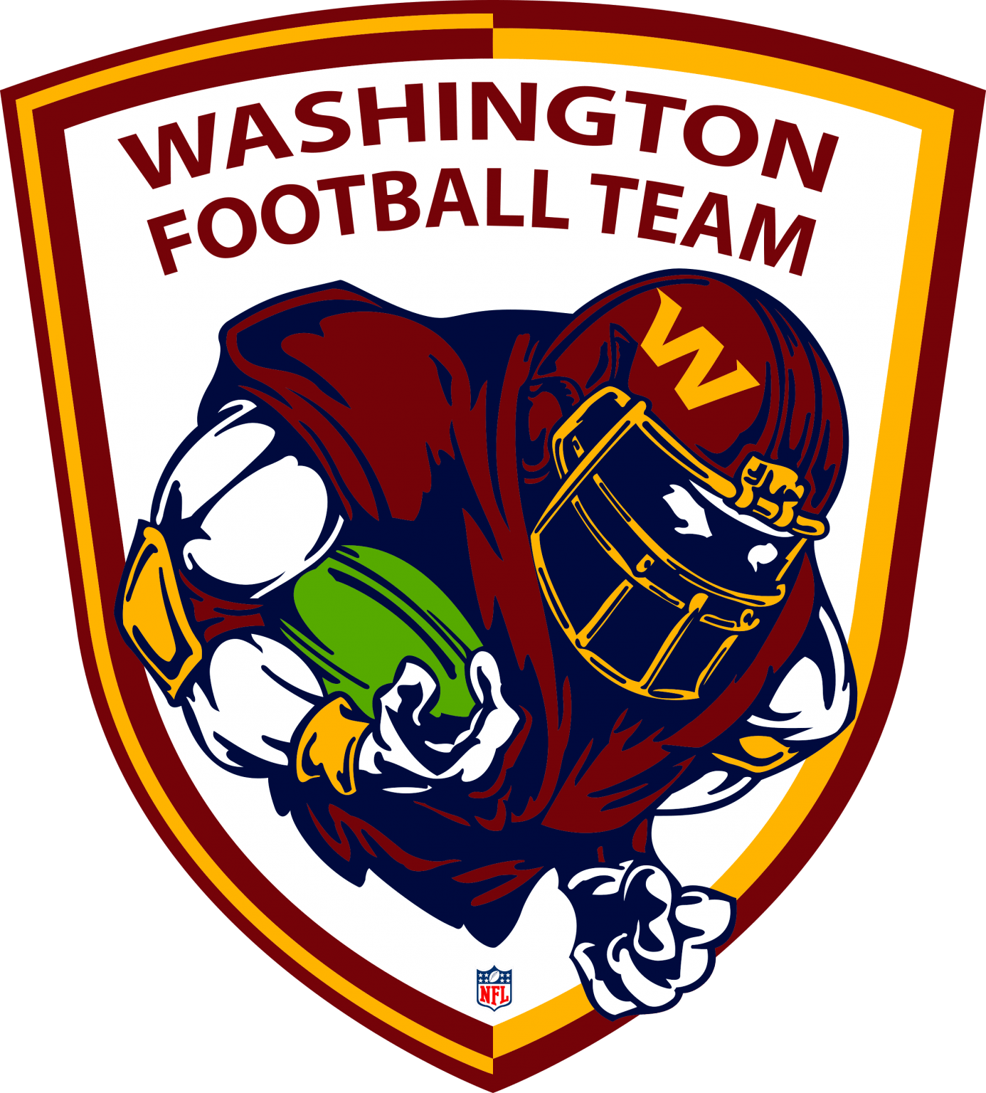 Washington Football Team SVG Files For Silhouette, Files For Cricut