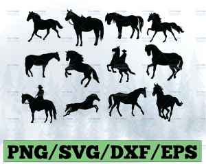 Download Horse Svg Horse Svg Bundle Horse Cut File Horse Silhouette Horse Vector Horse Clipart Horse Designs Svg Animals Svg Animal Cut File Vectorency