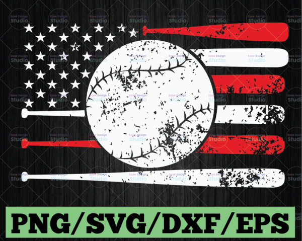 WTMETSY13012021 03 45 Vectorency Distressed Softball USA Flag SVG, PNG, JPG, DXF, USA Flag SVG, Softball SVG, Softball USA Flag SVG, Silhouette Cut File, Cricut