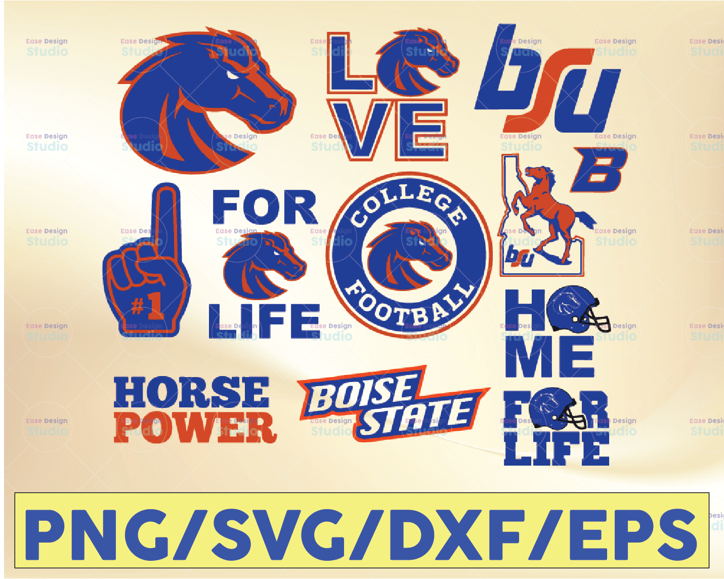 Boise State Broncos Football SVG, Sport SVG, Football SVG 