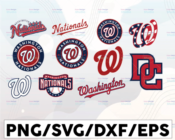Download Washington Nationals Svg Cut Files Svg Files Baseball Clipart Cricut Nationals Cutting Files Baseball Dxf Clipart Instant Download Vectorency