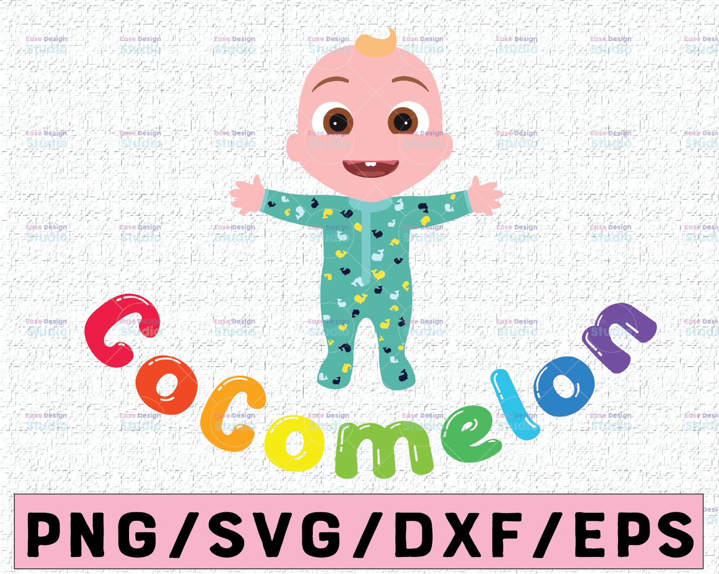Free Free 319 Baby Svg Cocomelon Clipart SVG PNG EPS DXF File