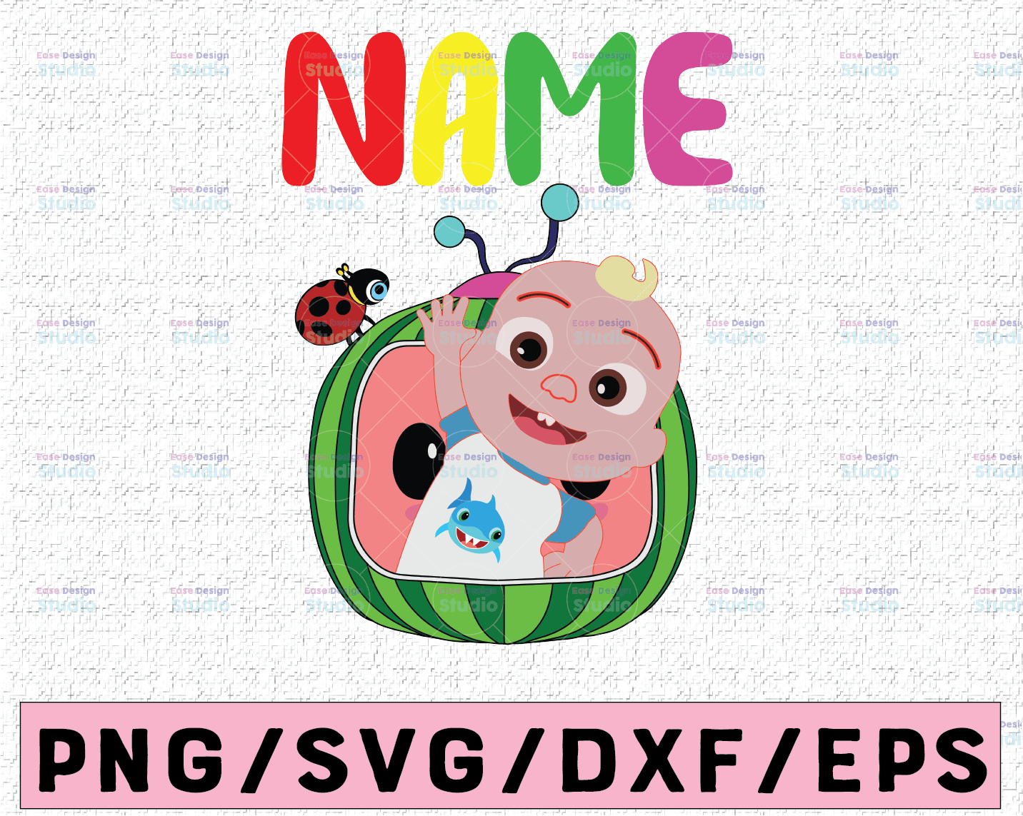Free Free 55 Cocomelon Baby Jj Svg SVG PNG EPS DXF File