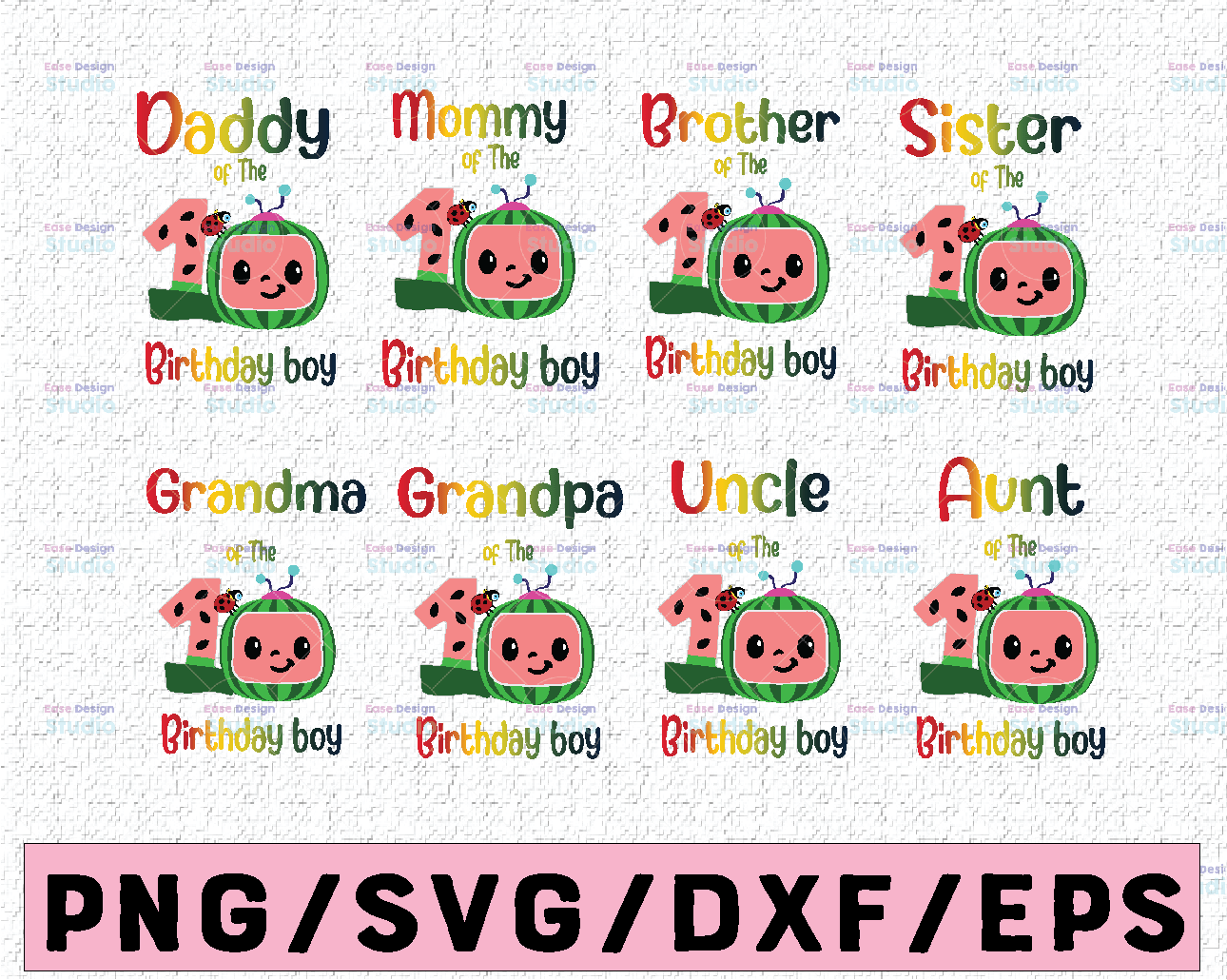 Free Free 72 Cocomelon Family Birthday Svg SVG PNG EPS DXF File