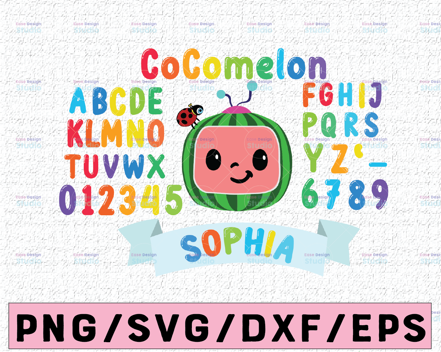 Download Cocomelon Logo And Full Alphabets Birthday Svg Png Cocomelon Birthday Svg Png Cocomelon Family Birthday Png Watermelon Svg Vectorency