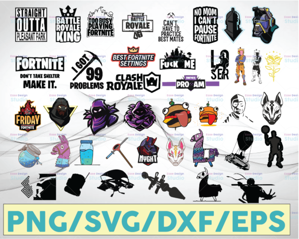 Download Fortnite Bundle Svg Fortnite Svg Fortnite Svg Png Cut File Cricut Cut File Printable Artwork Vector Logo Clipart Download Vectorency