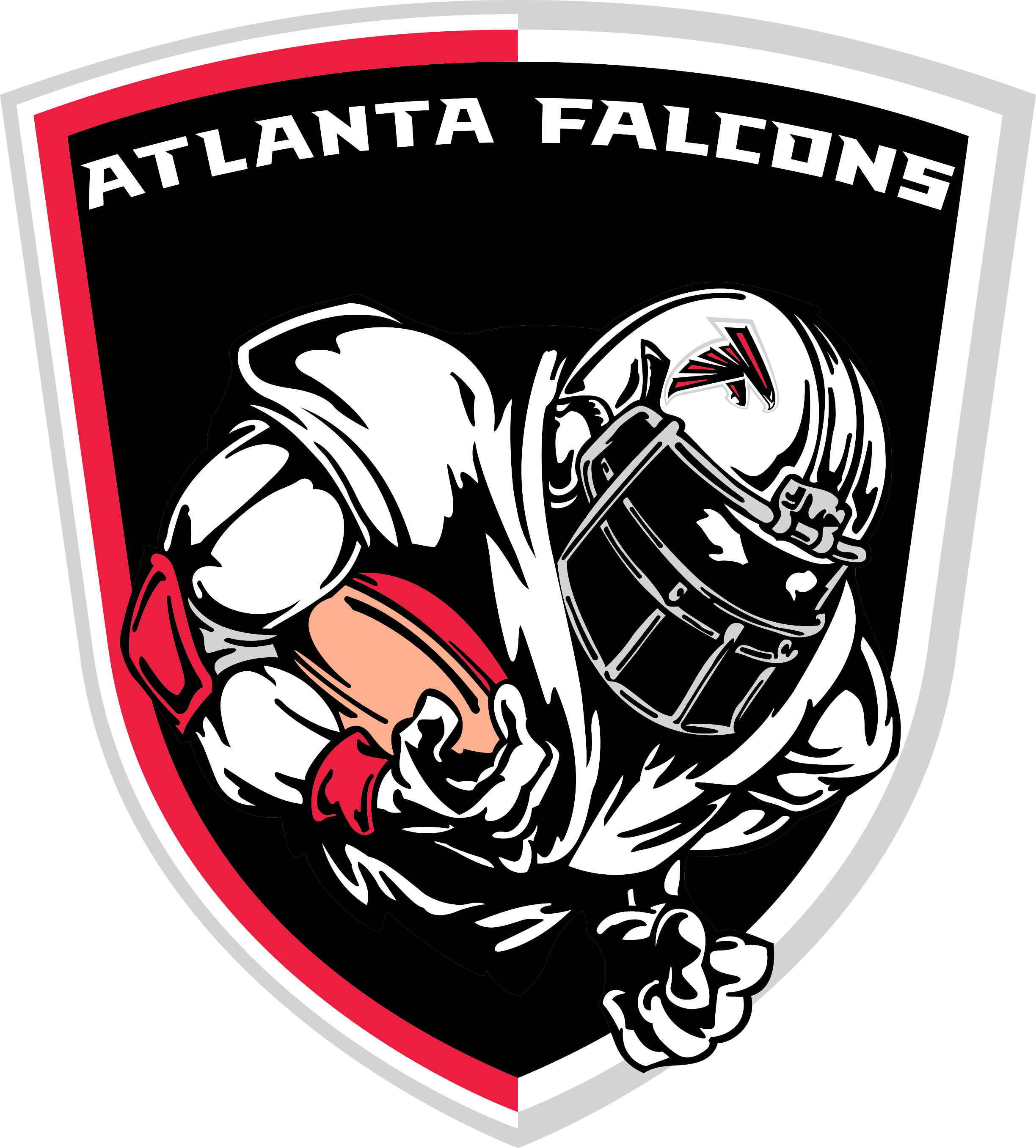Nfl Atlanta Falcons Svg Svg Files For Silhouette Atlanta Falcons Files For Cricut Atlanta
