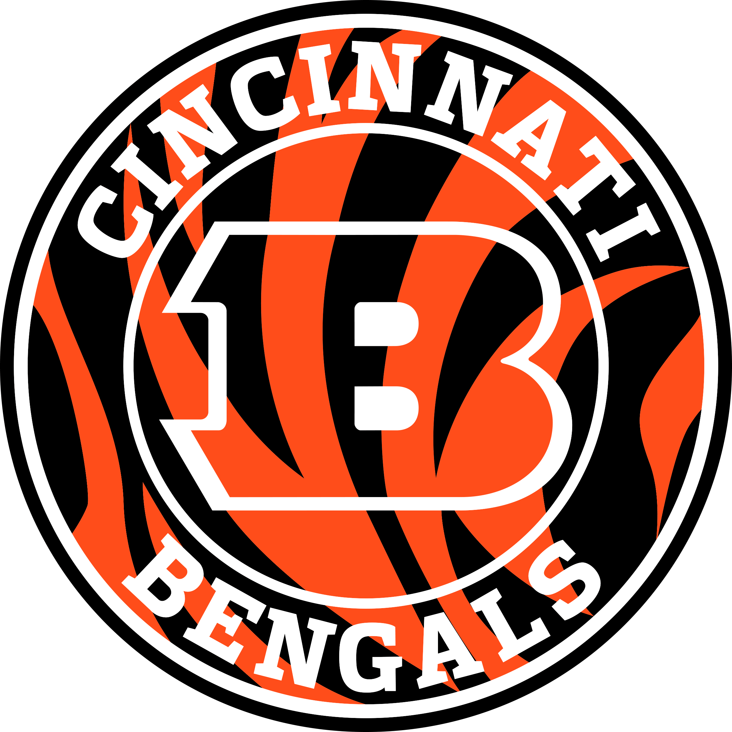 Printable Cincinnati Bengals Logo - Printable World Holiday