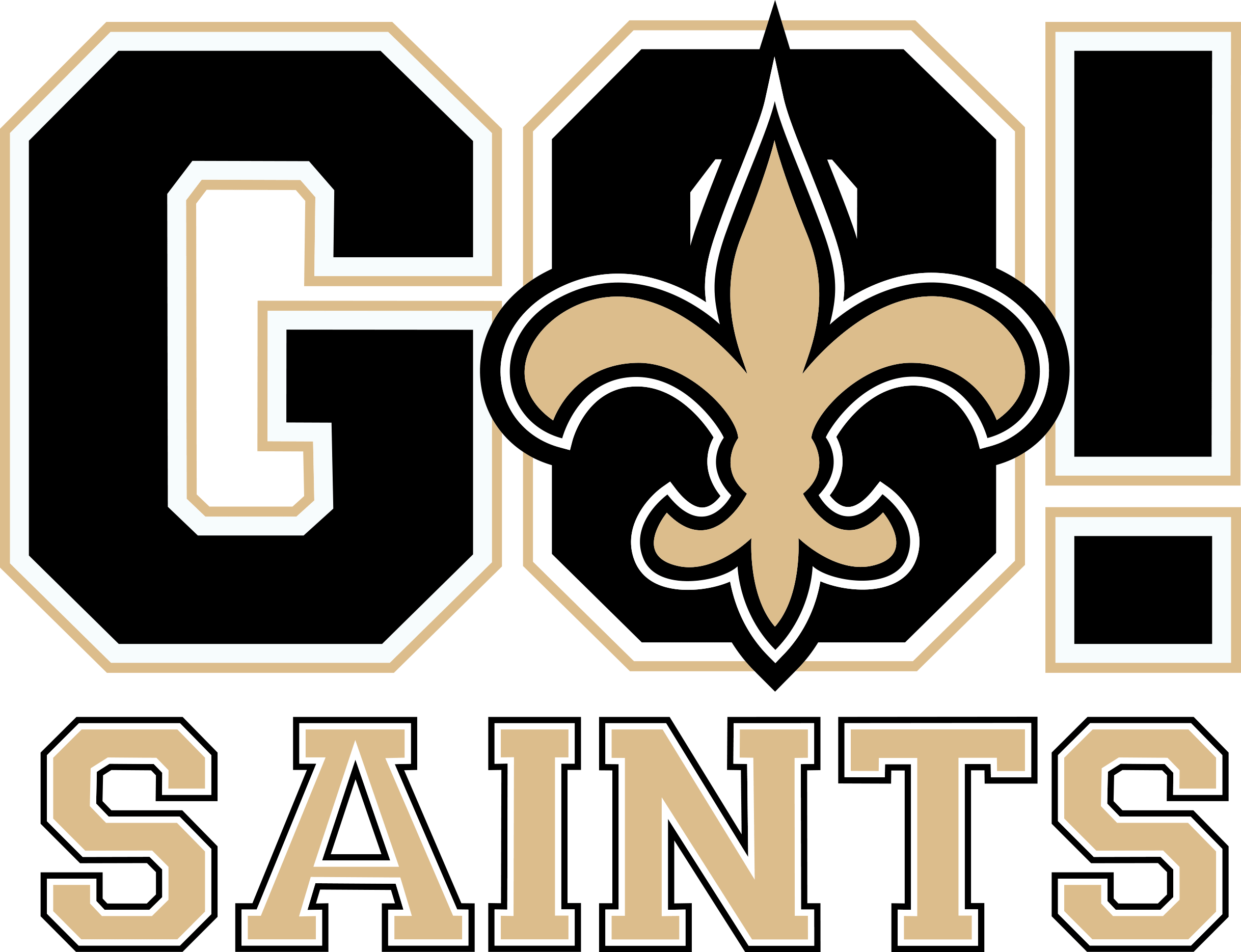 New Orleans Saints Logo SVG