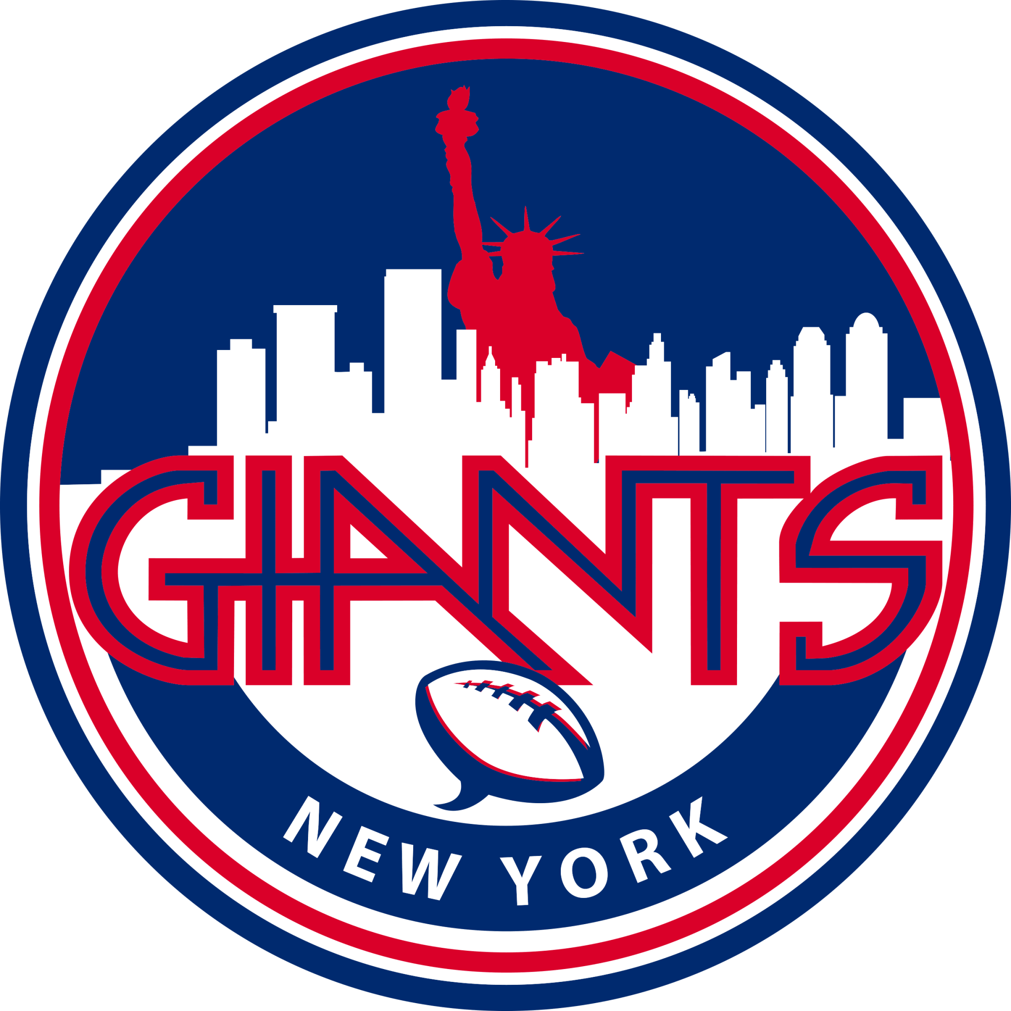 NFL New York Giants SVG, SVG Files For Silhouette, New York Giants