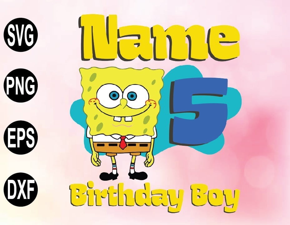 Free Free Spongebob Birthday Svg Free 354 SVG PNG EPS DXF File