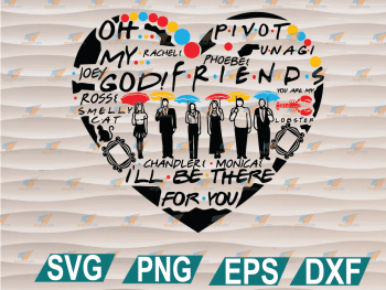 Free Free 286 Free Printable Friends Tv Show Svg Free SVG PNG EPS DXF File