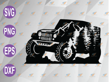 Free Free 192 Jeep Going Up Mountain Svg SVG PNG EPS DXF File
