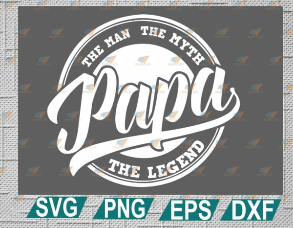 wtm web 2 01 19 scaled Vectorency Vintage Papa The Man Myth Legend SVG, PAPA SVG, DAD SVG, Vintage SVG, Father's Day SVG, EPS, DXF, PNG