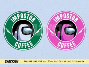 Among Us Starbucks Logo Impostor Coffee