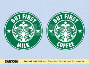 But First Coffee Starbucks Logo